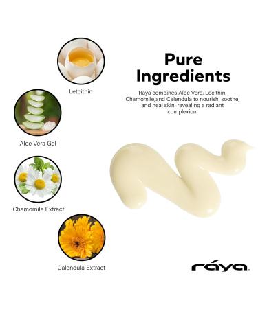 RAYA Serum for Face | Vitamin A & C Anti-Aging Formula | Antioxidant Skin Care for Oily Skin | Smoothing & Refining Chamomile Serum - Buy Online on SooperMarket.com