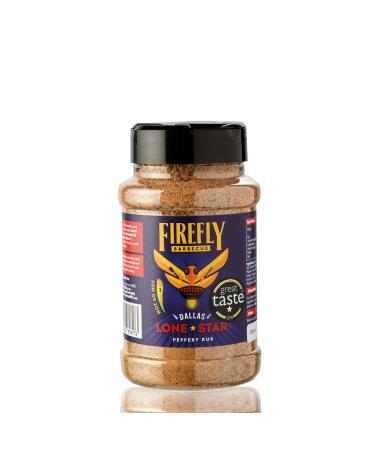 Lone Star Brisket BBQ Rub (300g) Bbq Chilli Garlic Paprika Pepper 500 ml (Pack of 1)