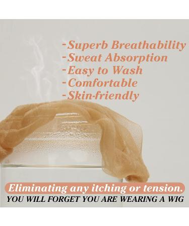 BEEOS SKINLIKE Real HD Wig Cap for Women - 24 Pack Ultra-thin Invisible Breathable Sheer Lace Front Stocking Caps - Buy Online on SooperMarket.com