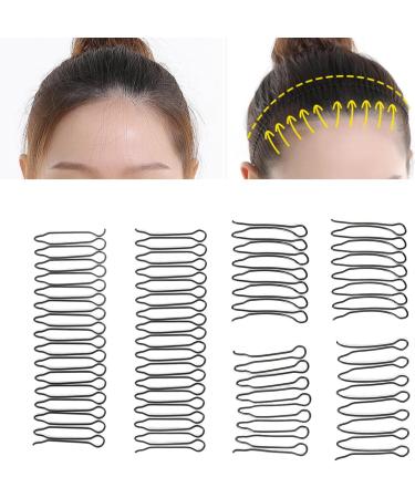 3 Set Twist Hair Clip Comb Fashionable Waterproof Elastic Anti Proof Metal Wire Hair Comb - Buy Online on SooperMarket.com