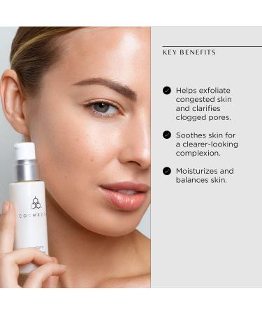 COSMEDIX Clarity Skin-Clarifying Face Serum with Retinol, Salicylic Acid, and Tea Tree Oil - Daily Exfoliating Face Wash and Hydrating Moisturizer - Buy Online on SooperMarket.com