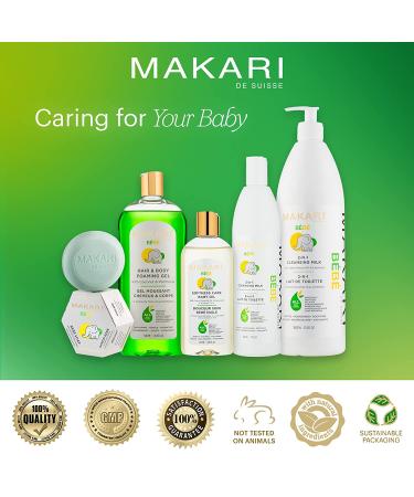 Makari Bebe Softness Care Baby Oil (250 ml) | Sweet Almond Oil-Enriched Baby Massage Oil for Delicate & Sensitive Skin - Buy Online on SooperMarket.com