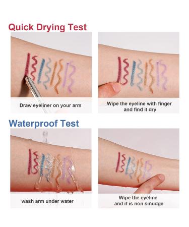 YES.EYE DO Red Waterproof Gel Eyeliner - Metallic Glitter Pen for Cat Eye Look - Buy Online on SooperMarket.com