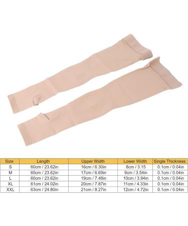 High Compression Breathable Elastic Compression Socks - X-Large Open Toe Stockings for Outdoor Sports - Buy Online on SooperMarket.com