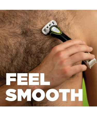 WILKINSON SWORD Hydro Trim & Shave Razor + Trimmer with Skin Protection for Men | Includes Razor Handle & 1 Blade Refill - Buy Online on SooperMarket.com