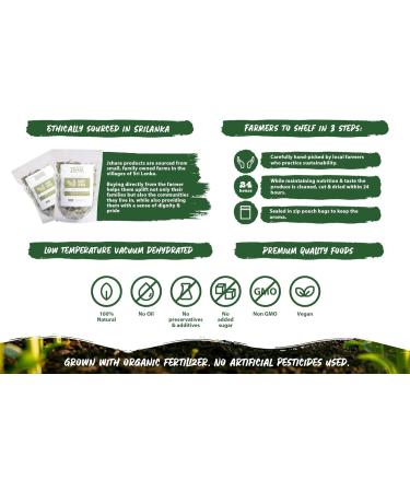 Premium Quality Dehydrated Curry Leaves 25g - Aromatic Sri Lankan Dried Leaves - Buy Online on SooperMarket.com