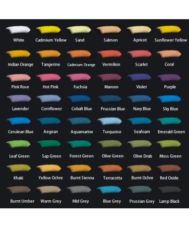 Mont Marte Soft Pastels in Tin Box Signature 48pc - Vibrant Assorted Colors for Art, Craft, Coloring, Sketching - Great Blending, Storage Case Included - Buy Online on SooperMarket.com