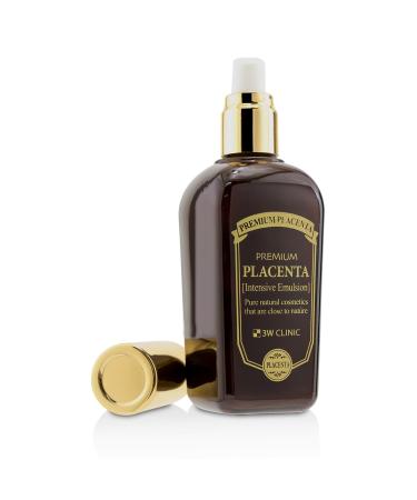 3W Clinic Korea Premium Placenta Age Repair Emulsion 145ml - Official Miss Korea Beauty Pageant Product | Anti-Aging Skincare - Buy Online on SooperMarket.com