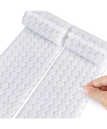 Self Adhesive Dots - 1200pcs (600 Pairs) 0.59 Diameter Sticky Back Hook and Loop Coins for School  Office  Home  Mounting Arts & Crafts