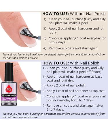 Excuse Me Nail Hardener 0.5 oz - Advanced Formula Strengthener for Nail Growth (Pack of 1) - Buy Online on SooperMarket.com
