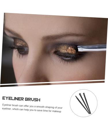 Healeved 15 Pcs Eyeliner Brush Eyebrow Brush Black Eyeliner Eyeliner Brush Female Artificial Fiber - Buy Online on SooperMarket.com
