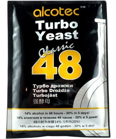 AlcoTec 10 x Turbo Yeast Classic - 48% Alcohol in Just 5 Days | Fast International Shipping - Buy Online on SooperMarket.com
