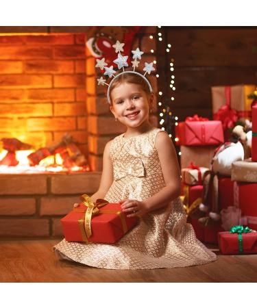 2 Pieces Five-pointed Star Headbands Shiny Star Headbands Hair Accessories Headbands Gold and Silver Headbands Headbands for Women Girls Suitable for Birthday Party Christmas - Buy Online on SooperMarket.com