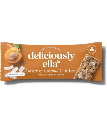 Deliciously Ella Apricot & Coconut Oat Bars - Gluten-Free Vegan Healthy Snack (50g, 16 Bars) - Buy Online on SooperMarket.com