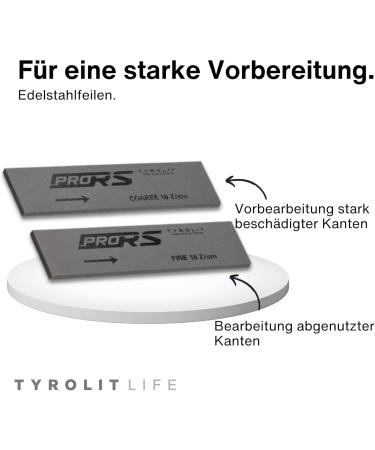 Tyrolite Life All-in-One Ski & Snowboard Edge Grinder Set - 10-Part Premium Kit with 87 Stainless Steel Angle & Files for Perfect Edge Tuning - Buy Online on SooperMarket.com