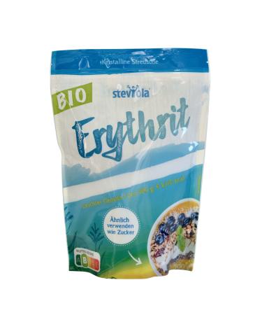 Steviola Bio Erythrit White Bio-Certified Tafels ße Suitable for food and drinks vegan and of course sweetness without sugar 500g organic erythritus white 500g
