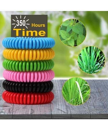 BugBand 24 Pack Mosquito Bracelets - DEET-Free, Waterproof Bands for Adults and Kids - Buy Online on SooperMarket.com