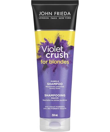 Self Tanner & Brass Fighting Shampoo and Conditioner Set for Blondes | John Frieda Violet Crush Daily Purple Shampoo + Conditioner and Jergens Natural Glow Instant Sun Sunless Tanning Mousse Deep Bronze. - Buy Online on SooperMarket.com