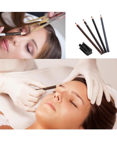 Professional Waterproof Eyebrow Pencil - Long-Lasting Microblading & 4-Sided Sharpener | Shop Internationally - Buy Online on SooperMarket.com