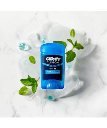 Gillette Clinical Strength Men's Antiperspirant Deodorant - Cool Wave Scent - Clear Gel - 1.6 oz - Buy Online on SooperMarket.com