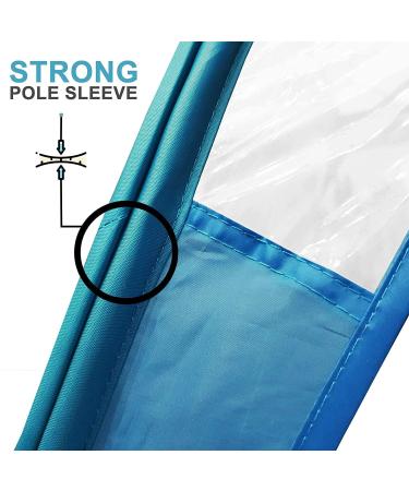 Buy Spray Tan Tent (Blue) - Professional Pop-Up Booth for Airbrush & Sunless Tanning | Folds in 30 Seconds No Logo Extra Spacious - Buy Online on SooperMarket.com