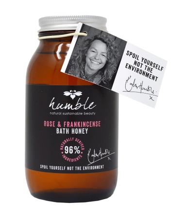 Humble Rose & Frankincense Bath Honey (275ml) - Kate Humble products are carefully created so that you can spoil yourself without spoiling the environment. Cruelty Free.