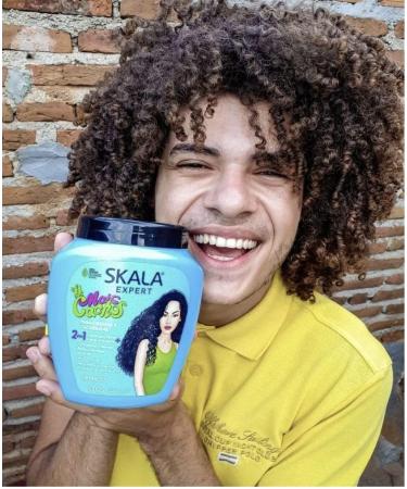 SKALA Type 3ABC 2-in-1 Frizz Control for Curly Hair | Conditioning Treatment & Cream | Free Comb Included - Shop Now - Buy Online on SooperMarket.com