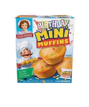 Little Debbie Mini Muffin Variety Pack - Birthday Cake, Blueberry, Chocolate Chip (1 Box Each) - Buy Online on SooperMarket.com