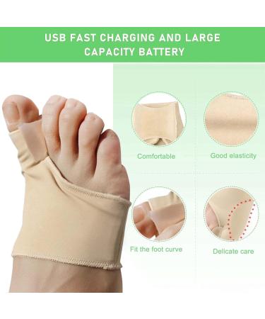HEIMEABI Hallux Valgus Splint Bunion Corrector & Gel Separator - Bunion Correction Socks for Big Toe Protector - One Size - Buy Online on SooperMarket.com