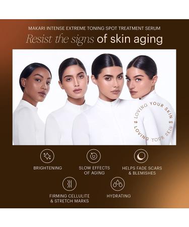 Makari Intense Extreme Toning Spot Treatment Serum SPF15 (1.7 oz) | Shea Butter Skin-Rejuvenating Serum | Fade Blemishes, Soothe Wrinkles, Brighten Skin - Buy Online on SooperMarket.com