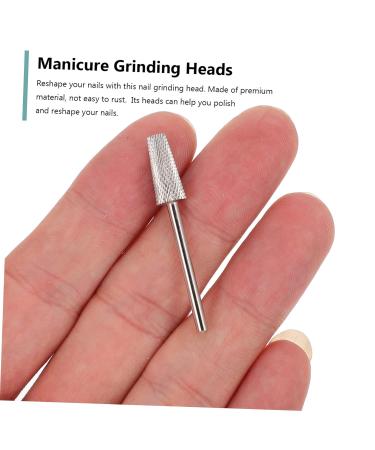 Gogogmee Nail Polisher Polishing Head Nail File Electric Manicure Tools Professional Nail Art Grinding Heads Professional Nail Bit Electrical Tools The Tools Manicure Grinding Tools Plastic - Buy Online on SooperMarket.com