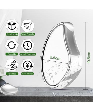Canvalite Crystal Hair Remover - Painless Nano Hair Removal Tool for Men & Women | Fast & Simple Solution for Smooth Skin - Buy Online on SooperMarket.com
