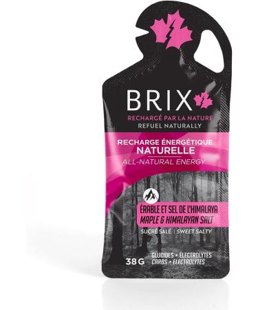 Brix Maple Syrup Natural Energy Gel (Sel Himalaya) - Buy Online on SooperMarket.com