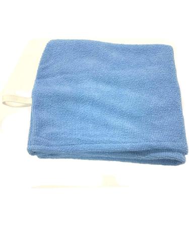 Set of 4 Blue Hair Drying Turbans | Soft Hair Towels for Quick Drying | Ladies Headscarf & Turban Cap - Buy Online on SooperMarket.com