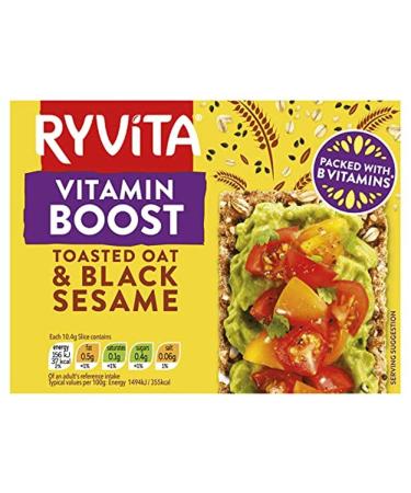 Ryvita Vitamin Boost Toasted Oat & Sesame Crispbread 200g