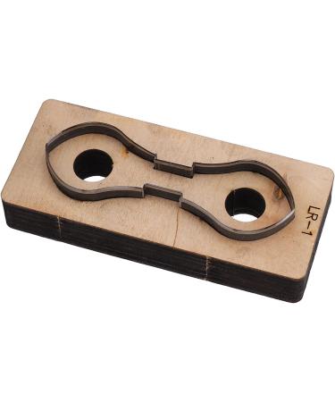 LR 1 Leather Metal Cutting Die - DIY Stamping Punching Cutter for Handmade Leather Craft - Buy Online on SooperMarket.com