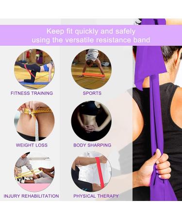 Fitness Straps 3 Set - Gymnastics Resistance Bands for Yoga Strength Training & Muscle Building - Elastic Stretching Exercise Tapes - Buy Online on SooperMarket.com