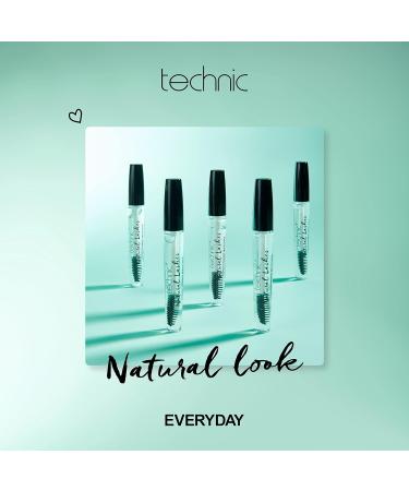 Technic Natural Lashes Clear Mascara - Lightweight Conditioning Formula for Enhancing & Lengthening Lashes - Vegan 10ml - Buy Online on SooperMarket.com