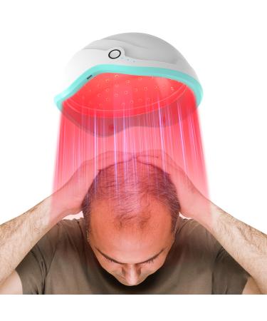 Laser Hair Growth Cap Red Light Therapy Helmet for Hair Regrowth FDA Cleared Hair Loss Treatment for Men and Women with Thinning Hair Rechargeable Hair Growth Product