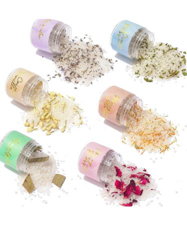 Bath Salt & Bath Bomb Gift Set - 15Pcs Handmade Essential Oil Salts & Bombs - Cherry Blossom Fragrance - Spa Gifts for Women, Kids, Birthday, Father's and Mother's Day - Buy Online on SooperMarket.com