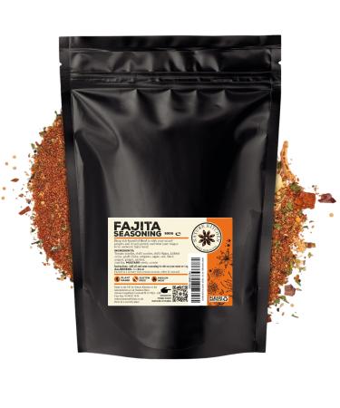 Nature Kitchen Fajita Spice 500G Large Bag Of Seasoning Spices And Herbs. Gluten-Free and Vegan Everyday Cooking Blends For Marinades Sauces Frying Baking Or Grilling