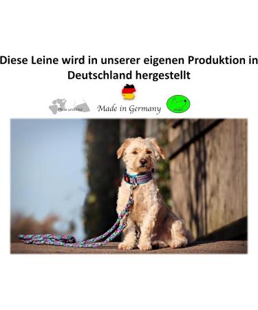 Double Dog Leash for Medium Dogs (Up to 45kg) - 2.80m Black Training Leash | 39 Color Options Available - Buy Online on SooperMarket.com