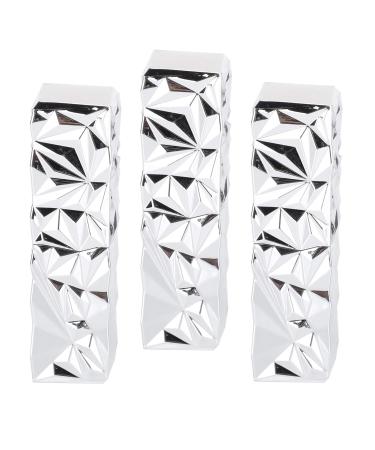 Fybida 3PCS Empty Lipstick Tube Handmade Lipstick Mold Lip Balm Tube Lipstick Container with High Quality ABS Material