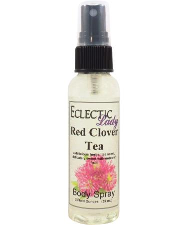 Red Clover Tea Body Spray 2 ounces Body Mist for Women with Clean Light & Gentle Fragrance Long Lasting Perfume with Comforting Scent for Men & Women Cologne with Soft Subtle Aroma For Daily Use 2 Fluid Ounces