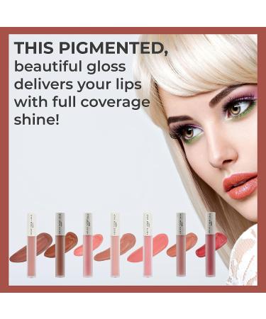 GIVE THEM LALA Lip Gloss - Full Coverage High Shine Tinted Makeup for Women - Long Lasting & Lightweight Hydrogloss Lip Color - Cruelty-Free Formula - Non-Sticky (I'M A LEGEND) - Buy Online on SooperMarket.com