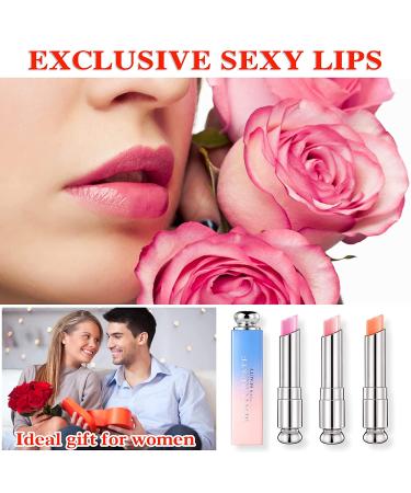 3PCS Color Changing Lipstick Set - Long Lasting Moisturizing Magic Lip Balm for Women & Girls - Buy Online on SooperMarket.com