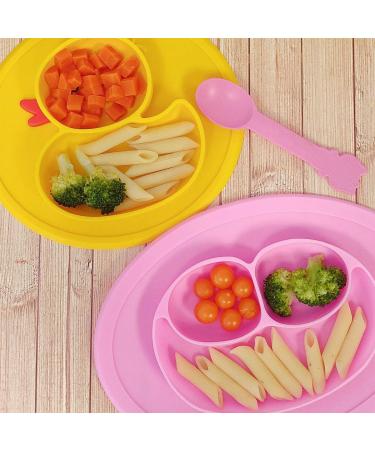 Wrapables Silicone Duck Baby Placemat with Suction Food Plate - Buy Online on SooperMarket.com