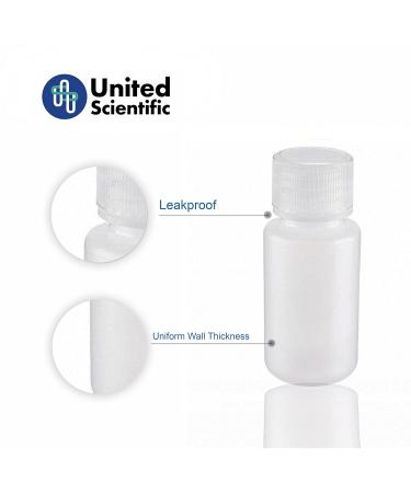 Buy United Scientific Leak Proof Travel Bottles - TSA Approved 3 Oz Toiletry Bottles Clear Pack of 6 for Travel Shampoo & More - Buy Online on SooperMarket.com