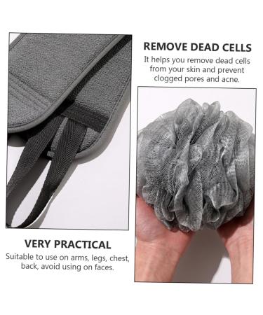 Buy Balacoo Men's Bath Set - 3 Sets Exfoliating Sponge Pad Shower Towel & Scrubber - Spa Accessories for Healthy Cleanse - International Shipping Available - Buy Online on SooperMarket.com
