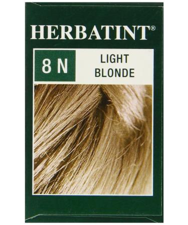 Herbatint 8N Light Blonde Permanent Herbal Hair Color Gel - 135 ml - Buy Online on SooperMarket.com